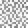 Crystal Мозаика серый+белый 30х30_0